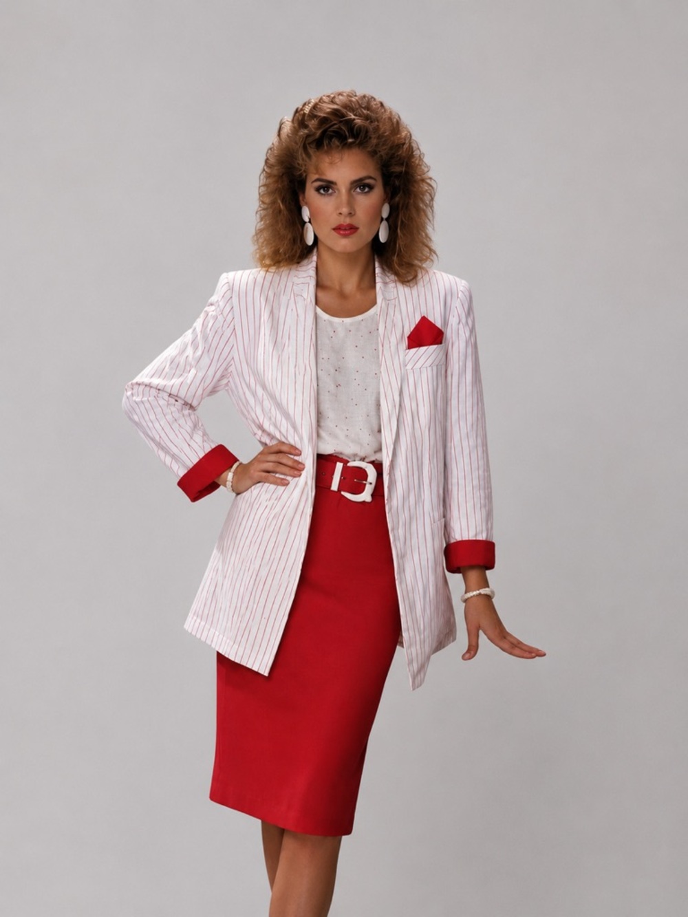 Just in time vintage 80’s power suit